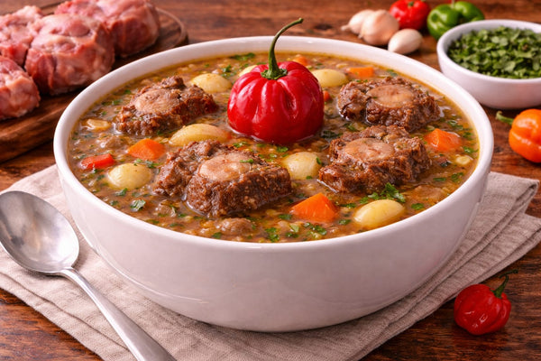 Trini Saturday Oxtail soup