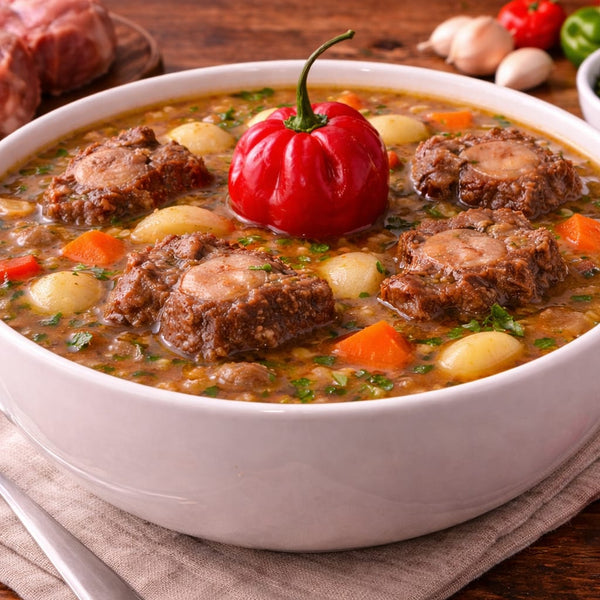 Trini Saturday Oxtail soup